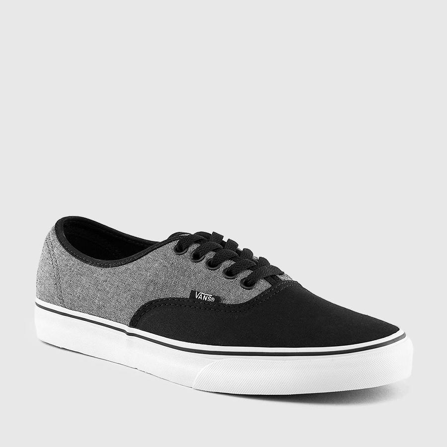 vans authentic cc menn svartepewter sko På Clearance Online jimw9