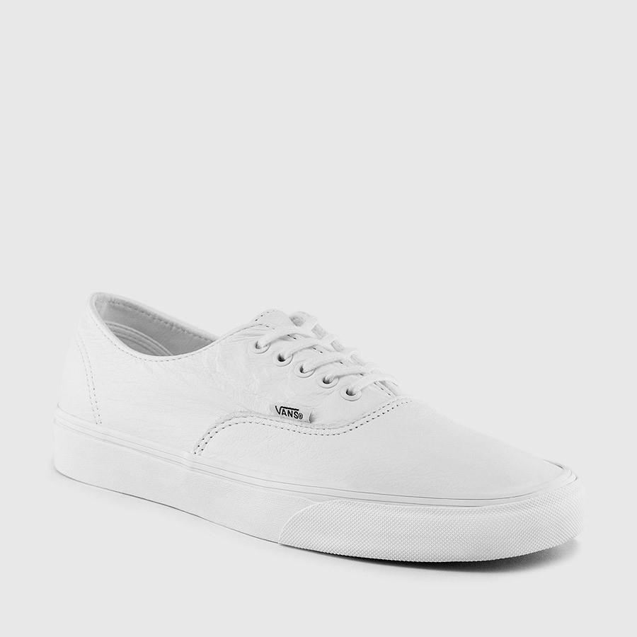 vans authentic decon premium leather menn hvit sko Kjøpe Sko På Nettet 2cqsu