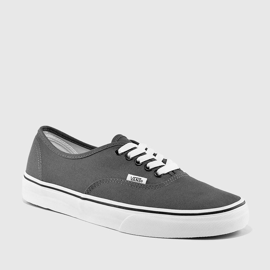 vans authentic menn pewter grå sko Nettbutikk e8nt6