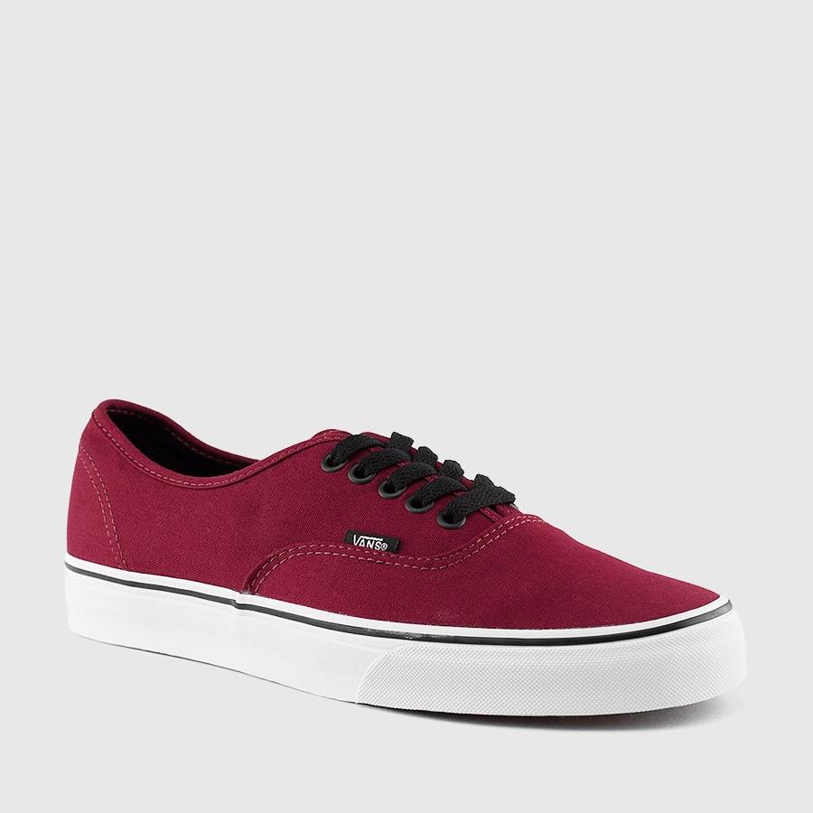 vans authentic menn port royalsvarte sko Rosa Opprinnelige yxc26