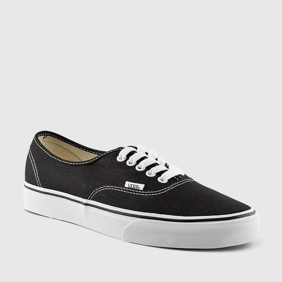 vans authentic menn svarte sko Fottøy Forhandlere vnaxb