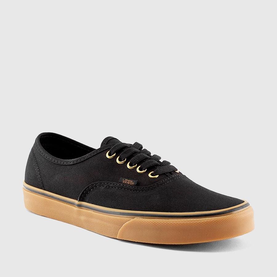 vans authentic menn svarterubber sko Stil Butikken o1nz1