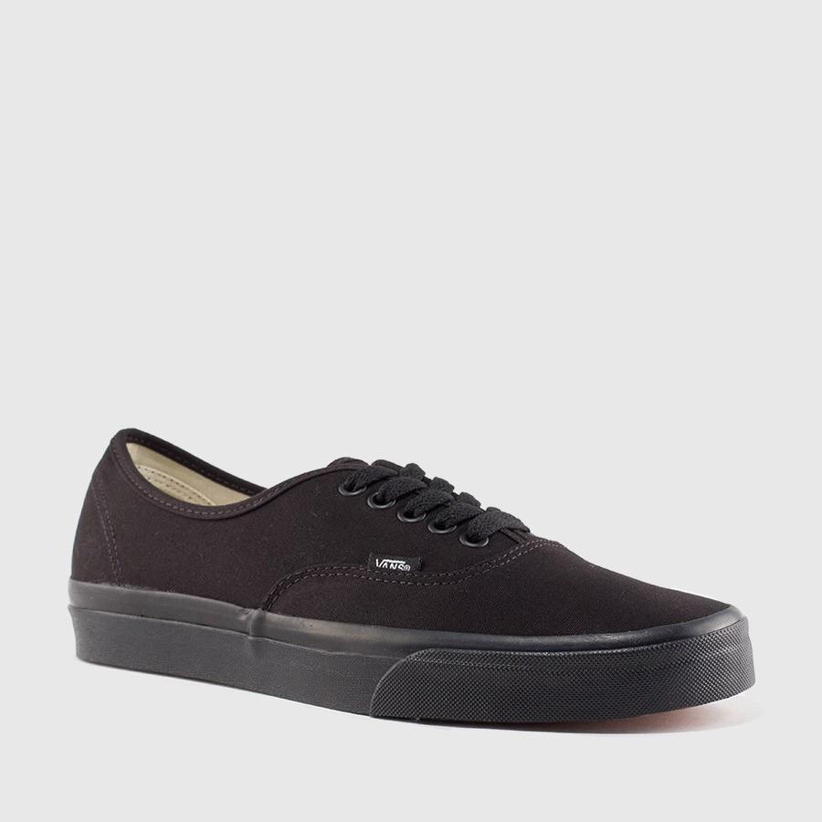 vans authentic menn svartesvarte sko Beste Salgs xa6kb