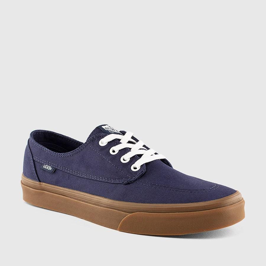 vans brigata gumsole menn dress blås sko Lav Pris 718vx