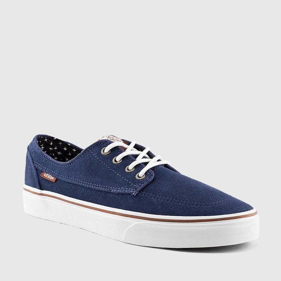 vans brigata suede menn insignia blå sko På Salg Rimelig 809ax