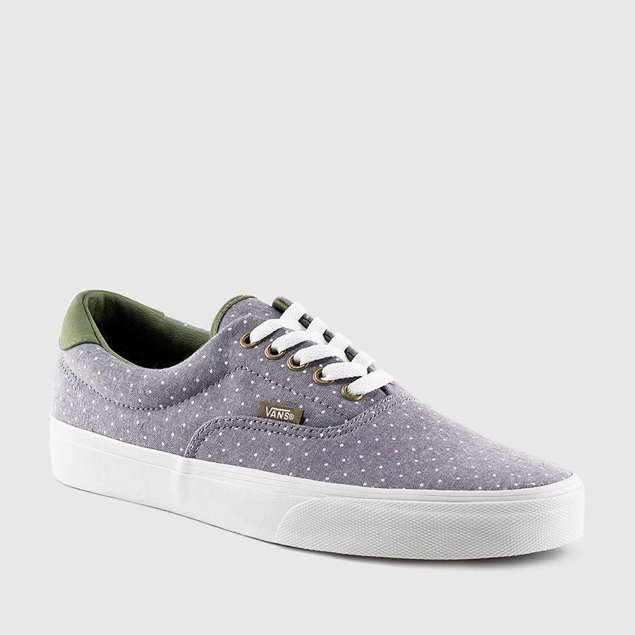 vans era 59 chambray dots menn grønninsignia blå sko Engros Hot Salg w5ox0