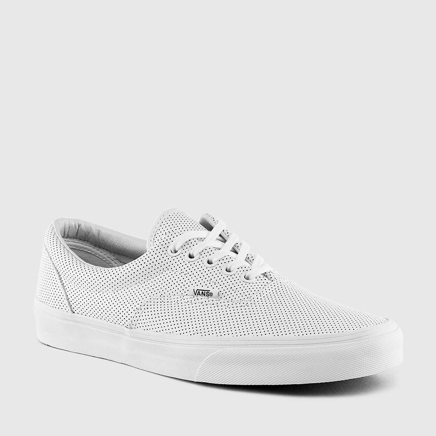 vans era perf leather menn hvit sko Rabatt Sko 0kg4z