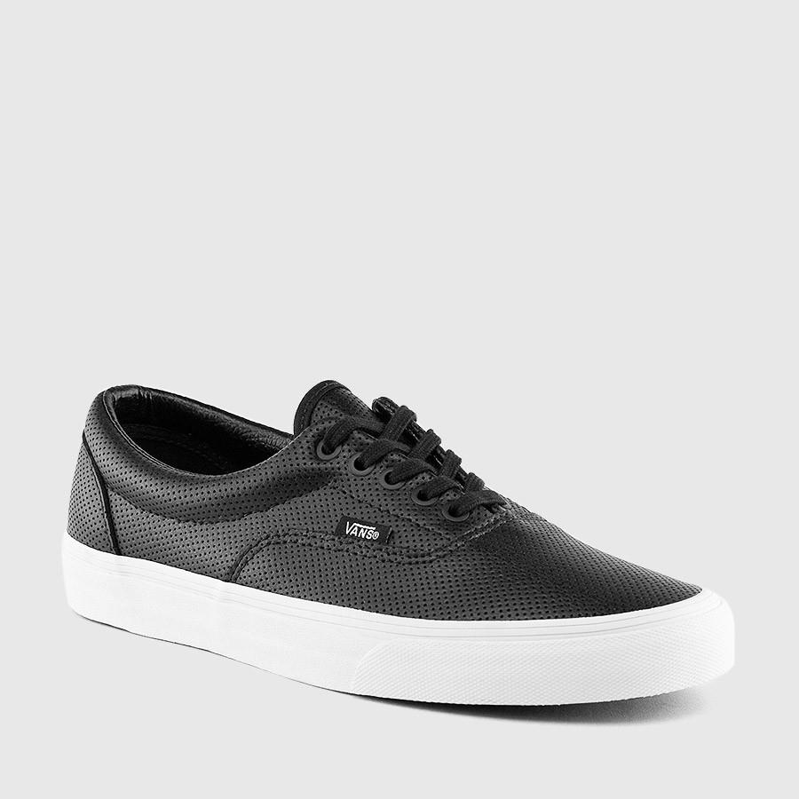 vans era perf leather menn svarte sko Sko Sammenligne ttfkn