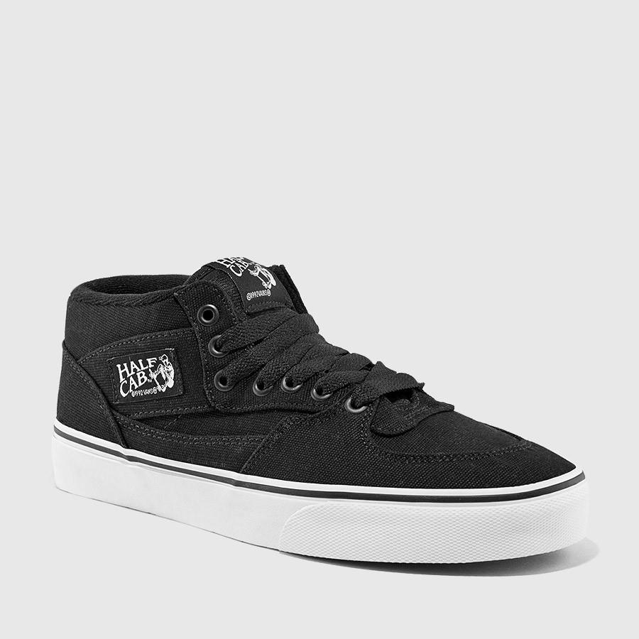 vans half cab 14oz canvasmenn svarte sko I Toronto 7rluw