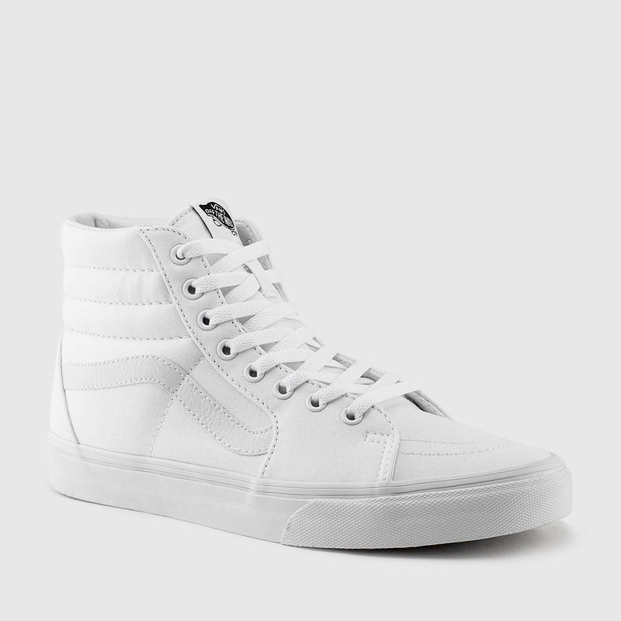 vans sk8 hi menn hvit sko Pris Sko 61s8l