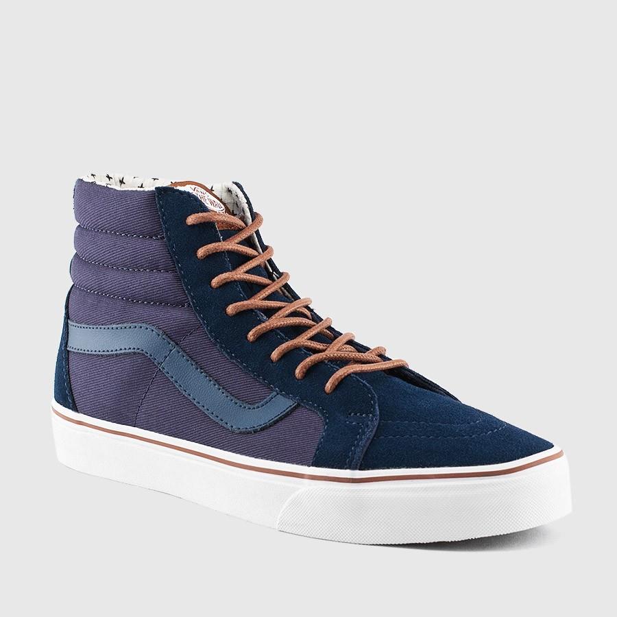 vans sk8 hi reissue ts menn dress blås sko For Salg Ekte, Ny vqxdk