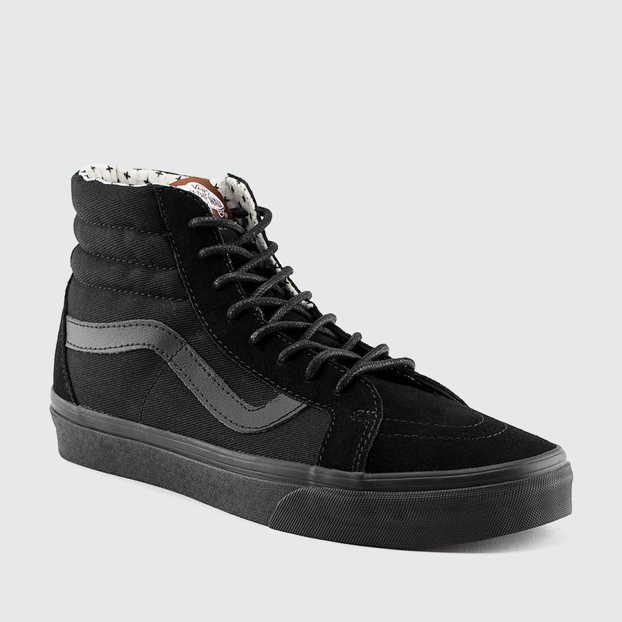 vans sk8 hi reissue ts menn svarte sko Sko Great Falls xvde6