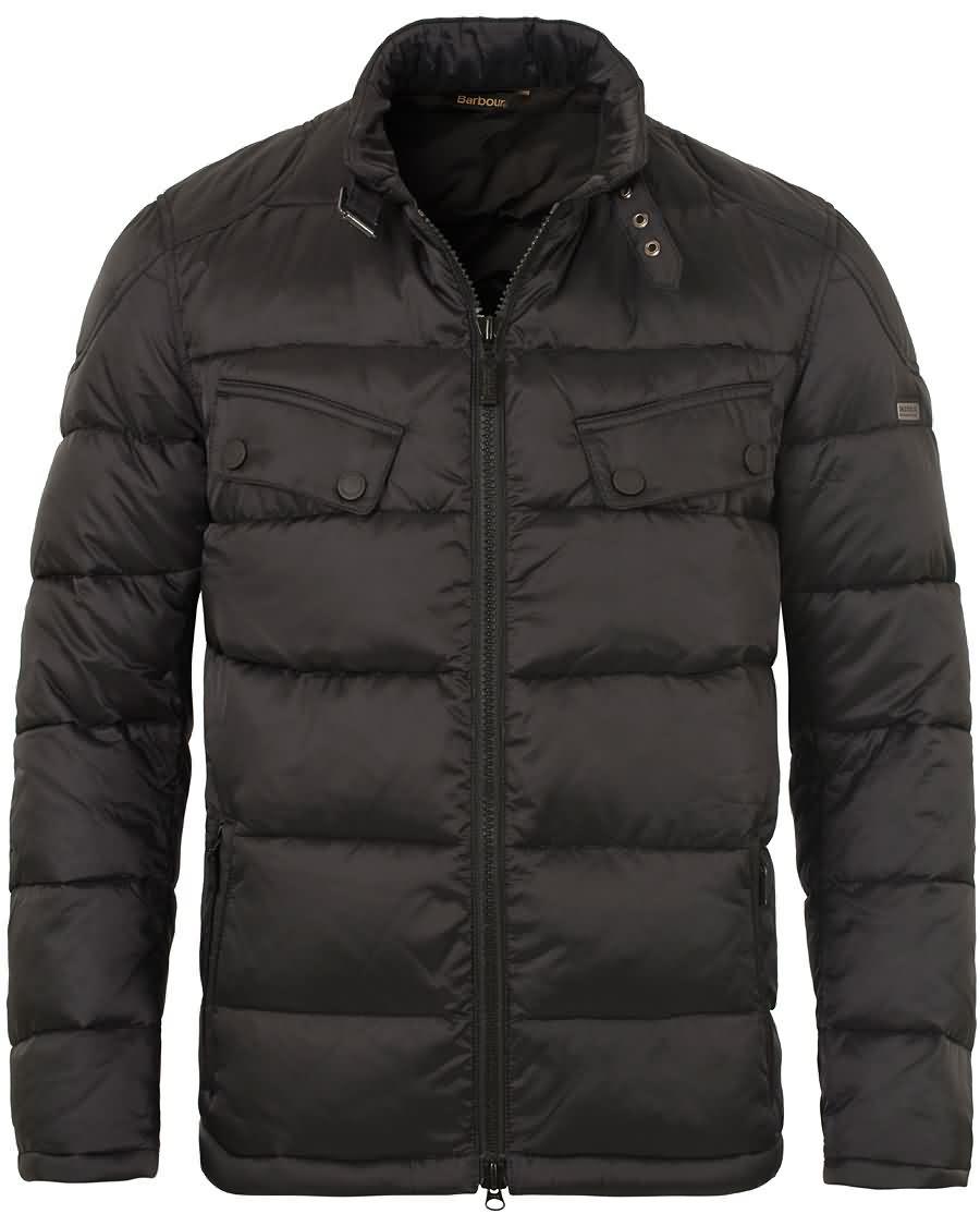 barbour international handle quilted jacket black Ny Kampanje qbr9n