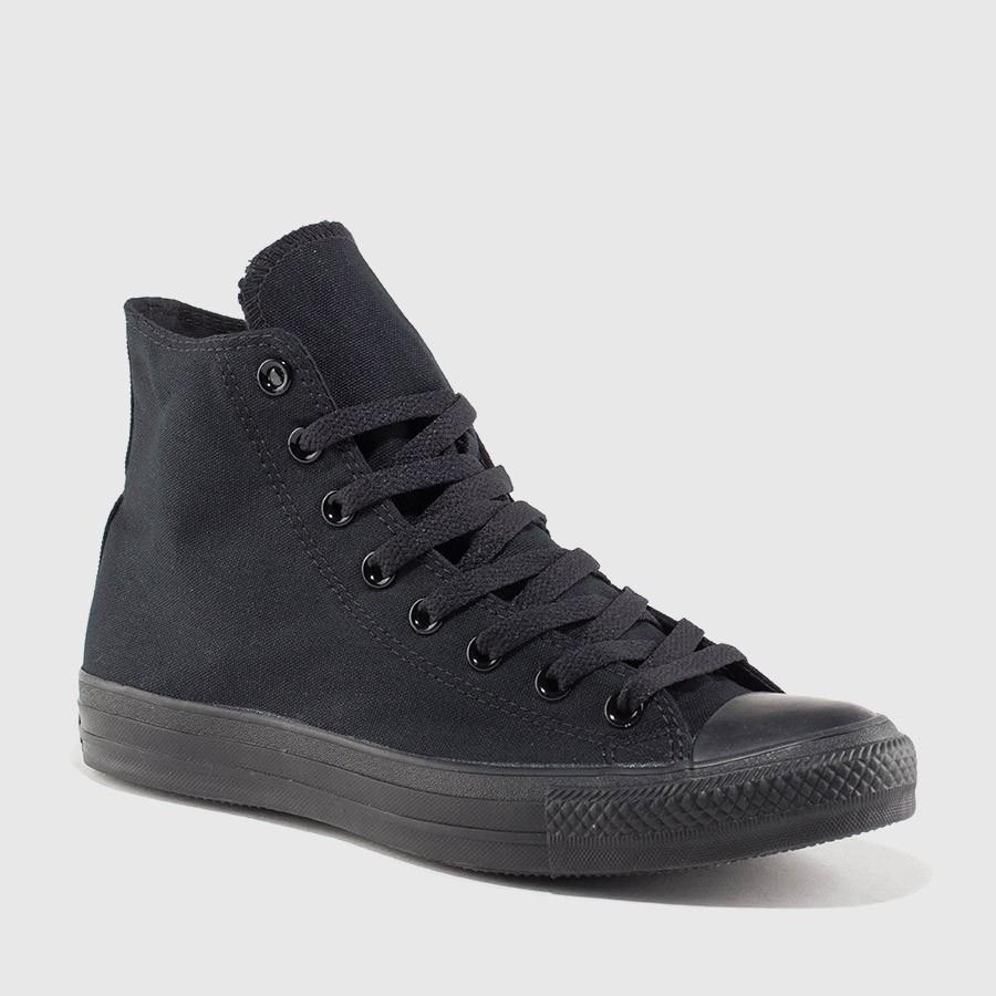 converse chuck taylor all star hi menn svarte monochrome sko På Salg For Engros 516an