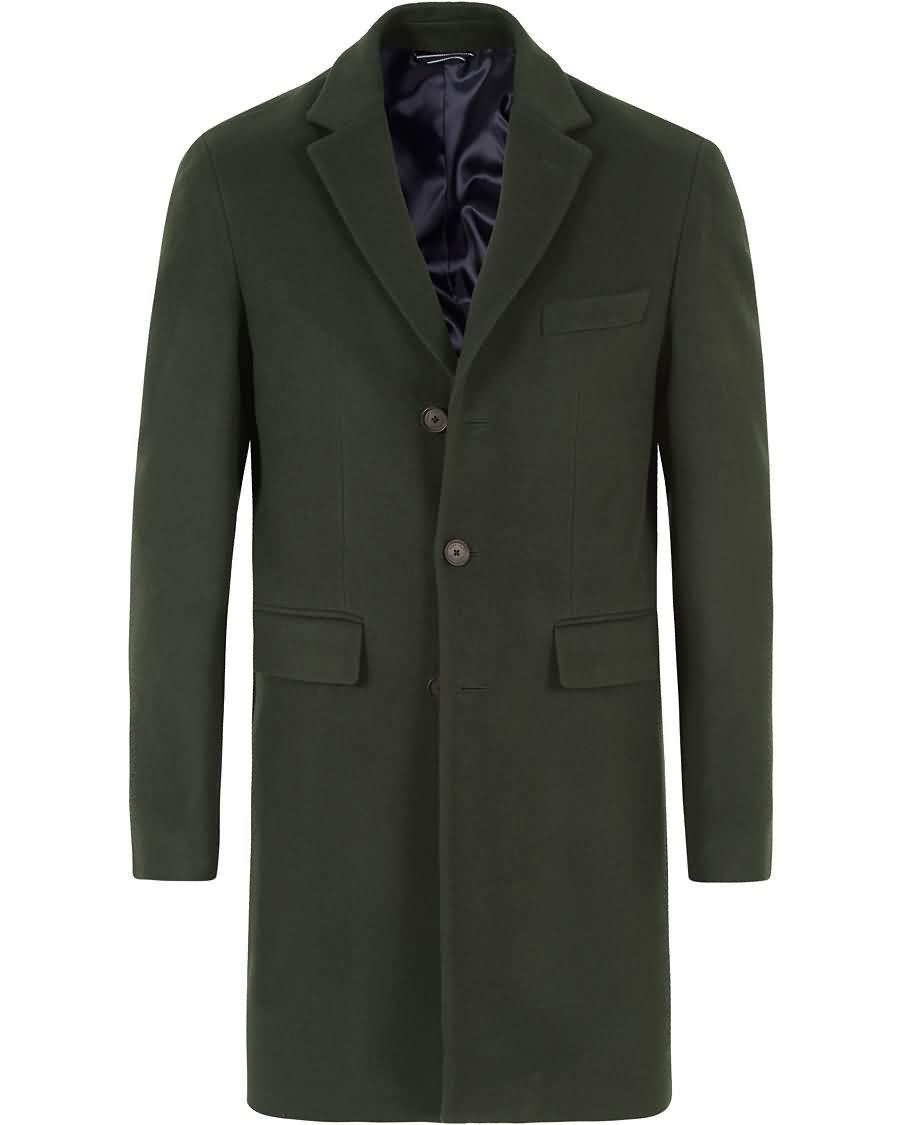 gant the harrison overcoat pine green Virkelig Billig hh8wk