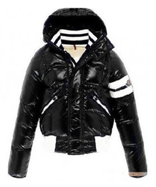 moncler leon ned jakker menn med hooded zip svart Virkelig Billig 5i5gr