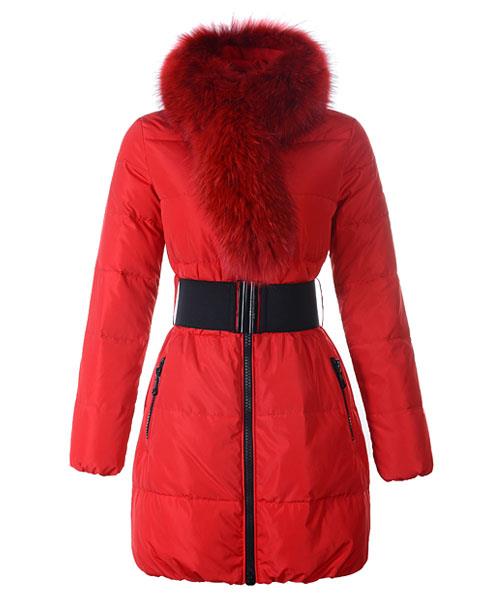 moncler lievre womens coat designer long red Nettsted ayjg4