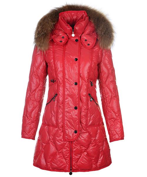 moncler lontre designer frakker red Online 2os6t