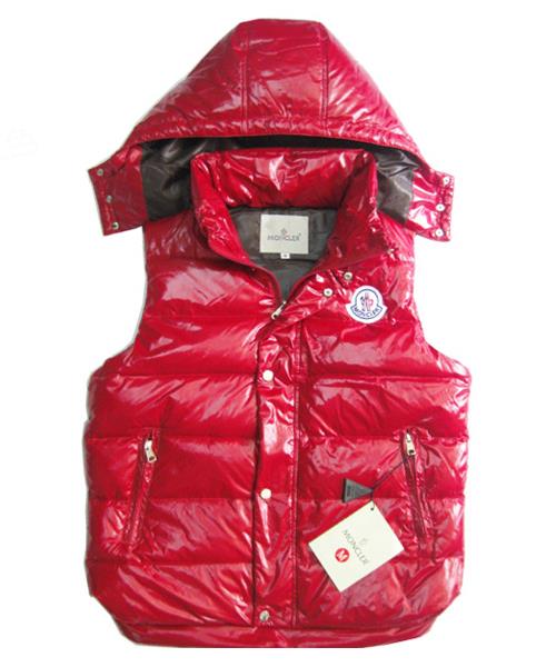 moncler lovers of menn vest ermer enkeltspent red Salg Fantastisk pkvky