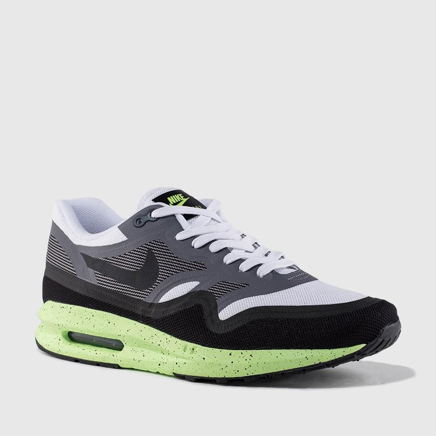 nike air max lunar 1 menn hvitsvartekul gråvolt sko Sko Online baoa7