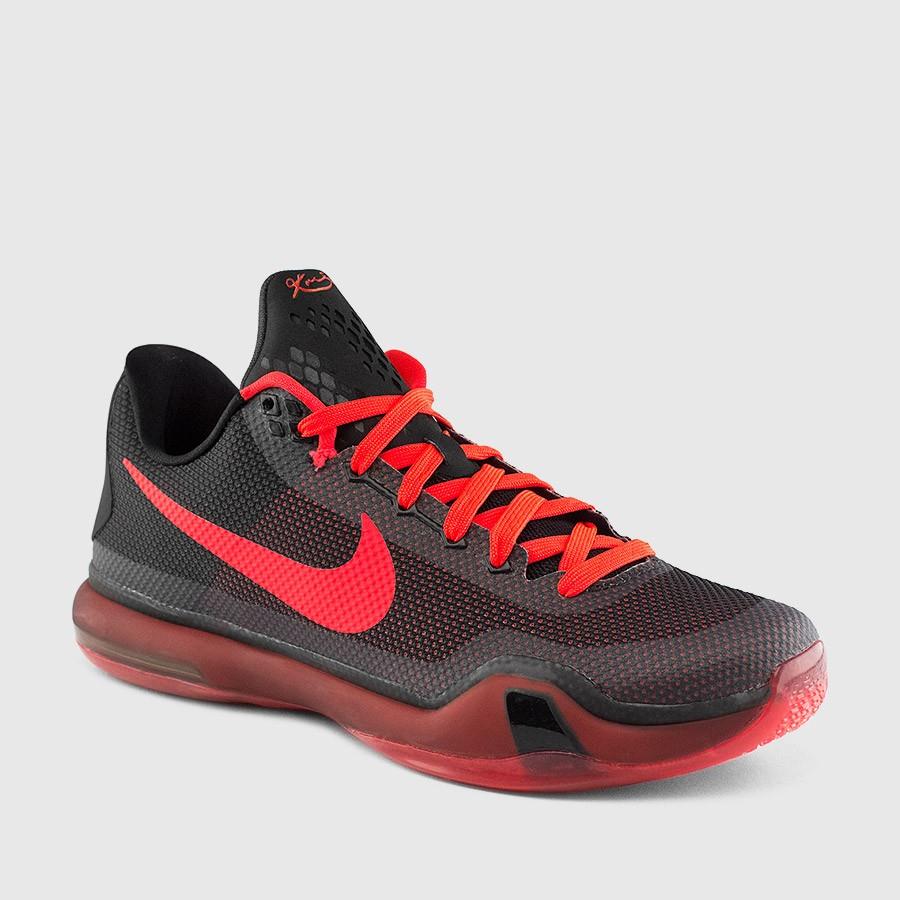 nike kobe x menn lyse crimsonsvarte sko For Salg Billig is0h2