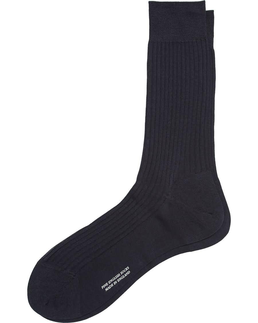 pantherella vale cotton socks navy Vakker Engros Salg fn4nw